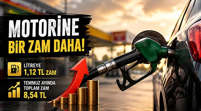 MOTORİNE BİR ZAM DAHA
