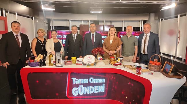 ÇANAKKALE TARIMI TARIM TV EKRANLARINDA TANITILDI