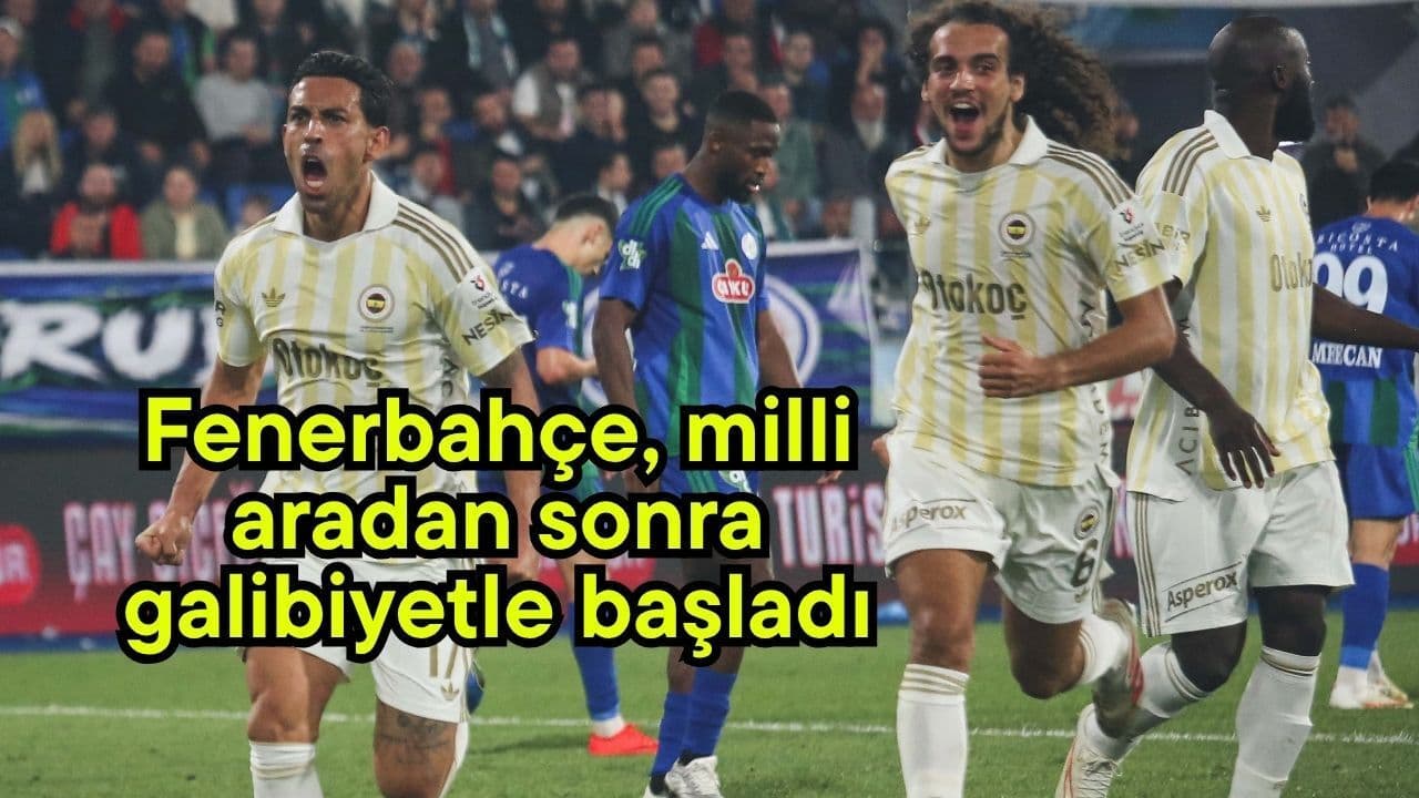 Fenerbahçe 3-0 Rizespor: Çanakkale Futbolcuları İçin Şampiyonluk Raporu