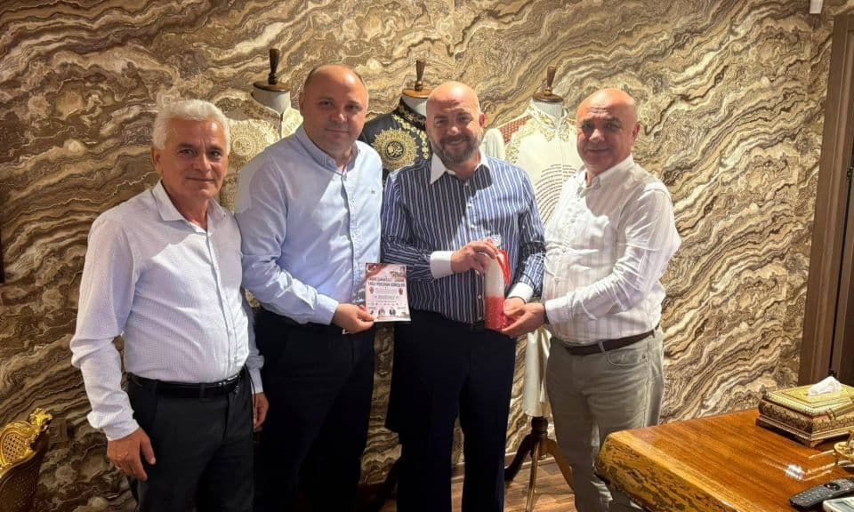 Çardak Güreşleri Öncesi Er Meydanı Ağalarına Özel Ziyaret