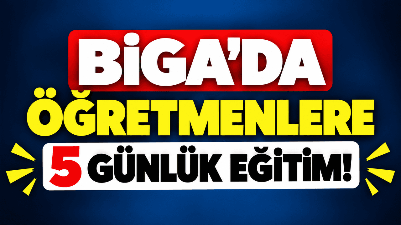 Biga'da Öğretmenler, Geleceğin Eğitim Modeliyle Donandı: Harezmi Semineri Tamamlandı