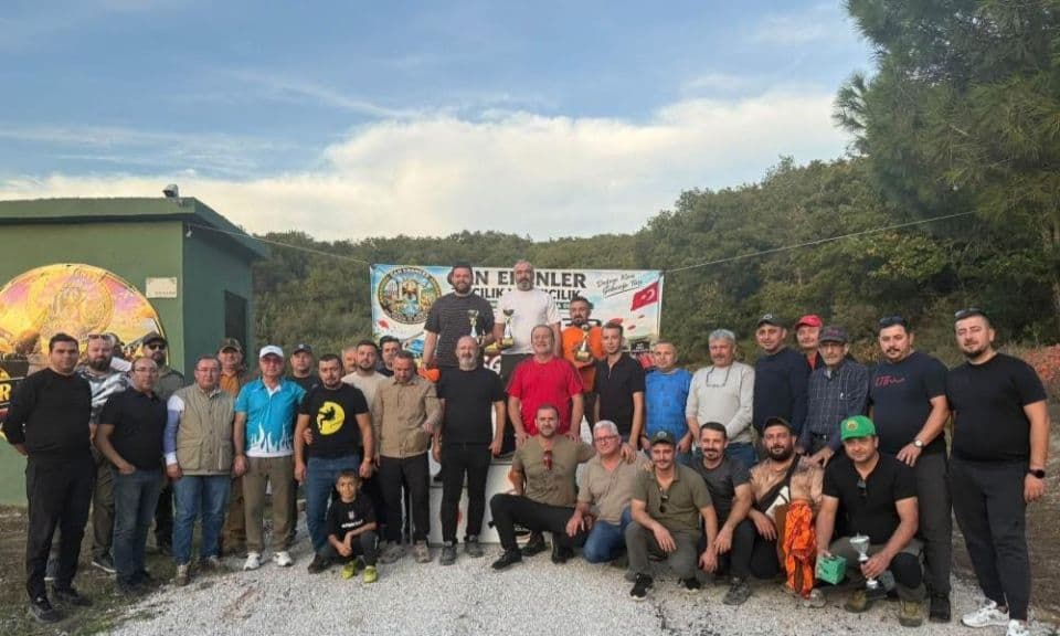 Çan’da avcılar kıyasıya yarıştı