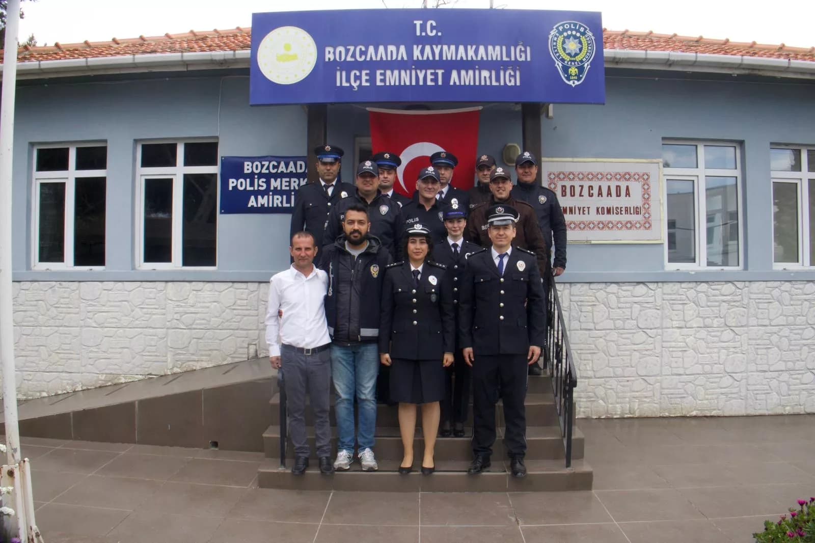 Bozcaada’da Polis Haftası Kutlandı