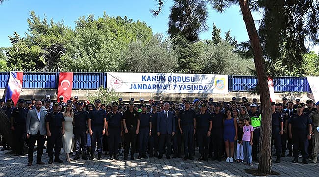 Çanakkale'de Jandarma Personeline Yeni Rütbe Takdim Edildi
