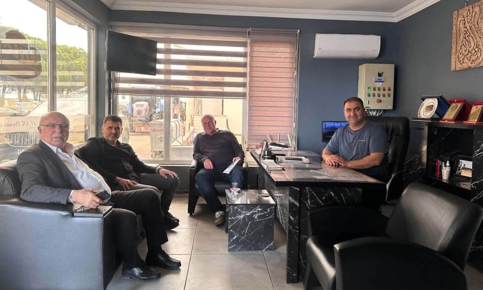 ÇTB Başkanı Abdullah Deniz Bayramiç'te Üyelerle Buluştu