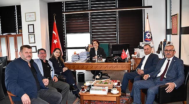 ÇTSO Ziyarette Bulundu: Fırıncılar Federasyonu Genel Koordinatörü Kenan Kalk