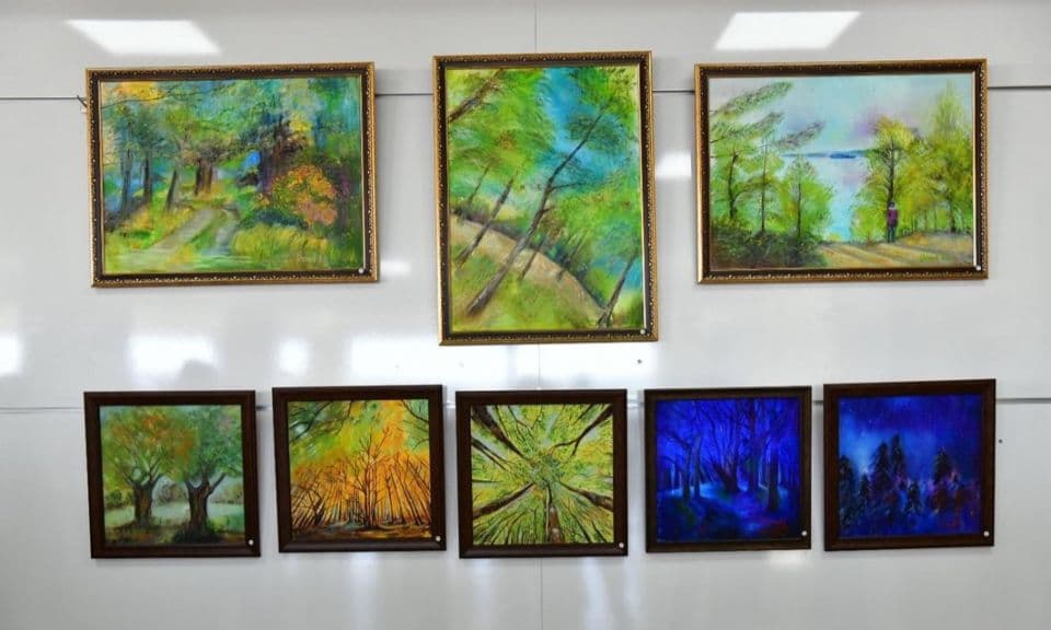 Kepez'de Doğa ve Sanat Bir Arada: 'Yeşil ve Mavi' Sergisi