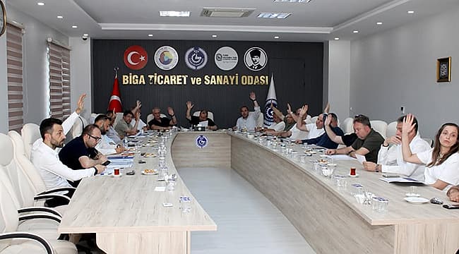 BİGA TSO MECLİSİ HAZİRAN AYINDA TOPLANDI