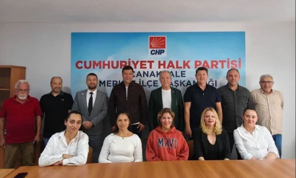 CHP Çanakkale Örgütü Saha Çalışmalarına Dair Toplantı
