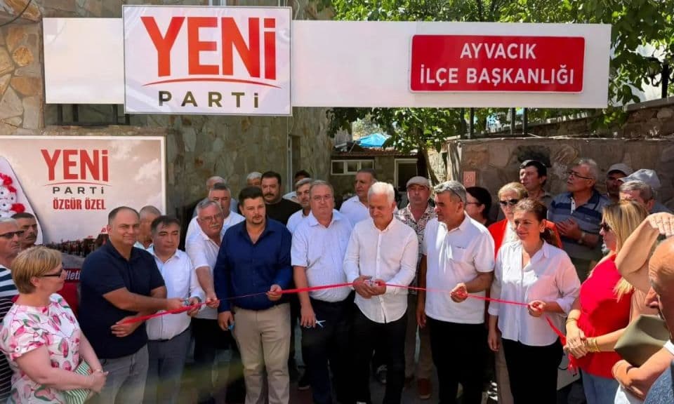 YENİ Parti Ayvacık İlçe Başkanlığı Resmi Açıldı, Yerel Teşkilat Güçleniyor