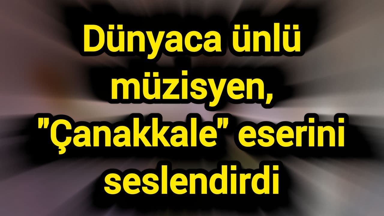 Maher Zain'den Harbiye Sahnesi'nde Çanakkale Destanına Saygı: Duygu Dolu Anlar Yaşandı
