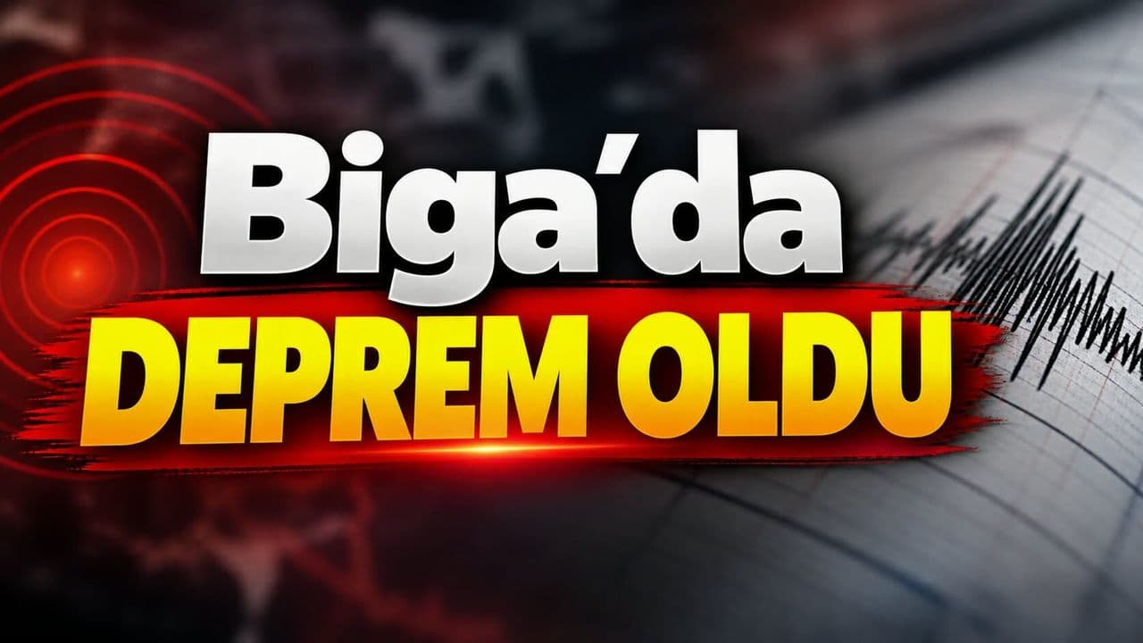 Biga’da Hafif Deprem Sarsıntısı Yaşandı