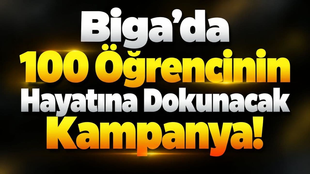 Biga’da 100 Öğrencinin Kışa Hazırlanması İçin Başlatılan Mont ve Bot Kampanyası