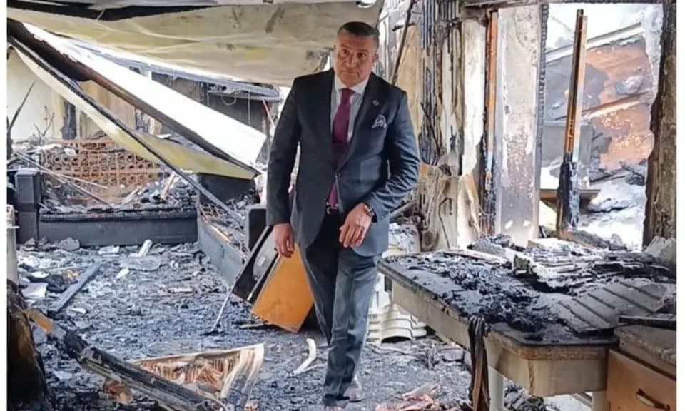 Çanakkale'de Yangın Sonrası Gönüllere Dokunan Hareket