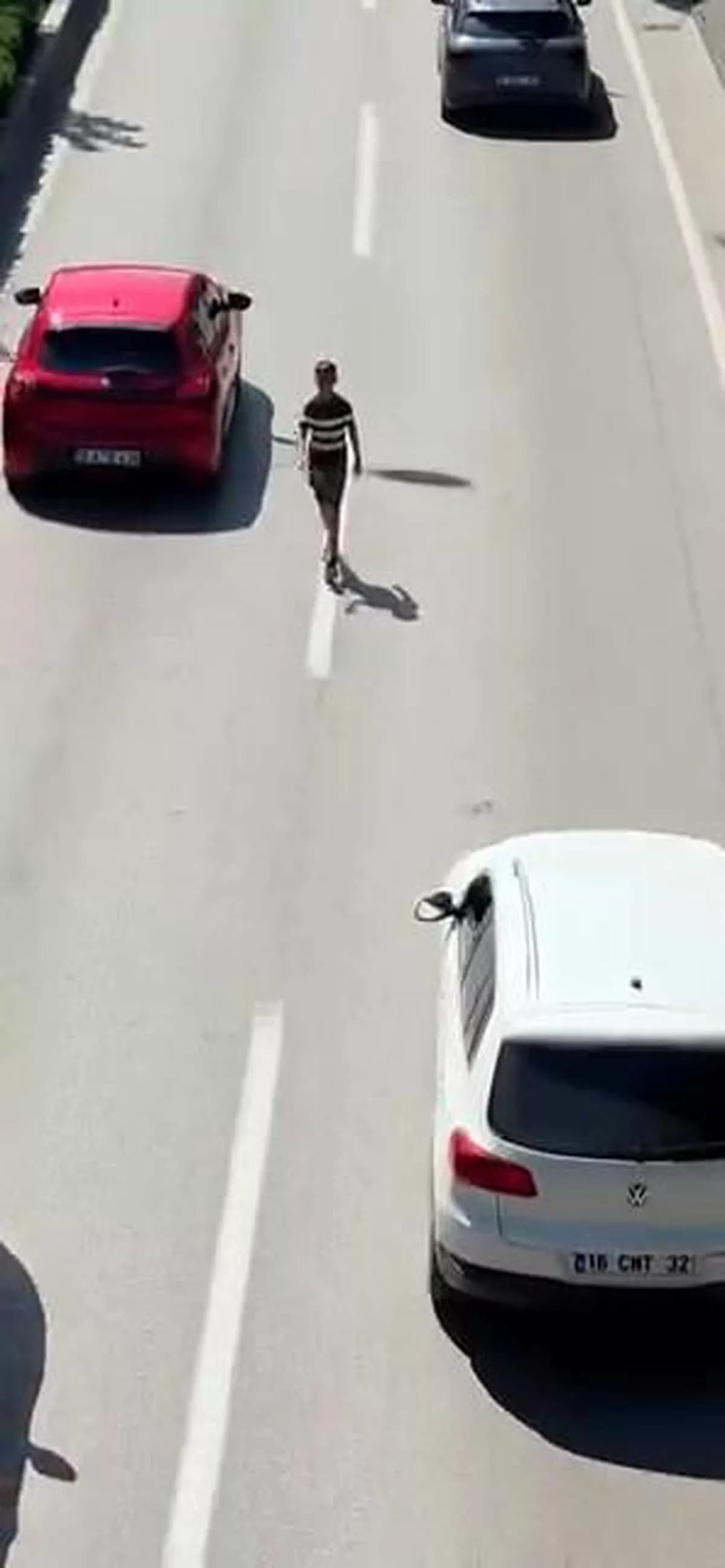 Çanakkale Yolu'nda Tehlikeli Anlar