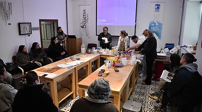 Çanakkale'de Seramik Sanatı Yeniden Canlandı: Çalıştay Yoğun İlgiyle Son Buldu
