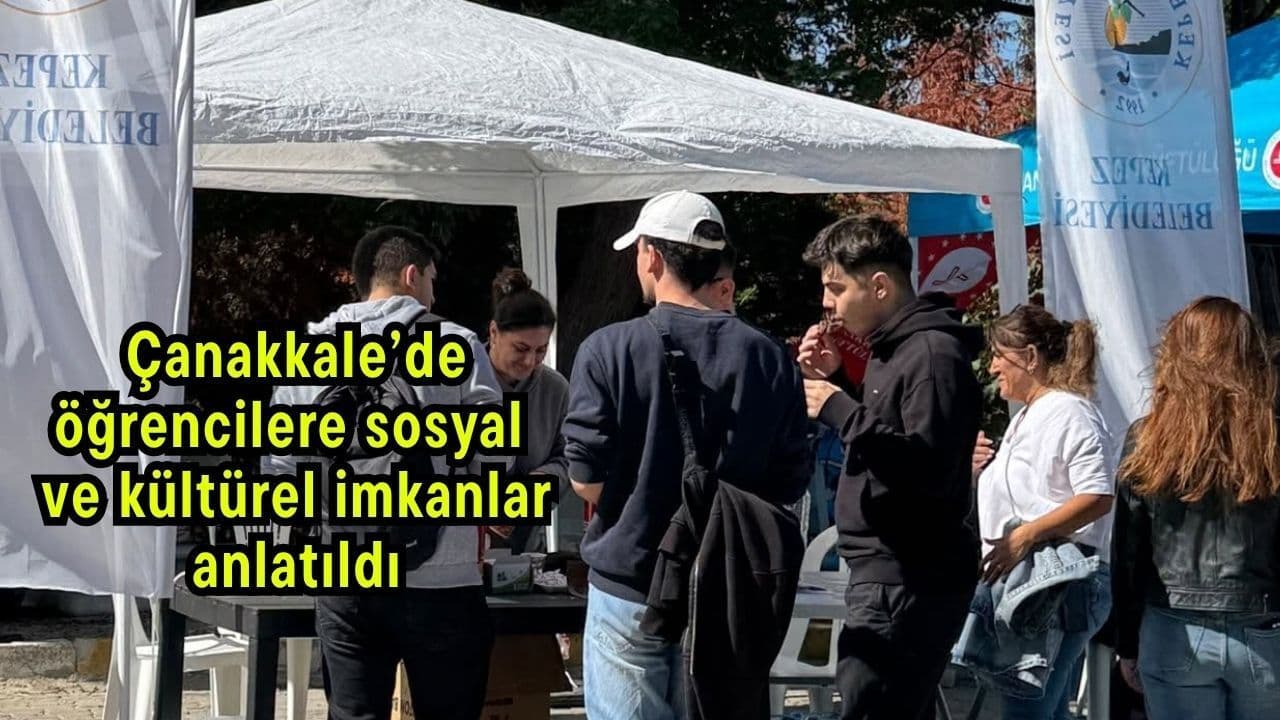 Kepez Belediyesi, ÇOMÜ’ye yeni gelen öğrencileri şehrin sosyal ve kültürel olanaklarıyla tanıştırdı