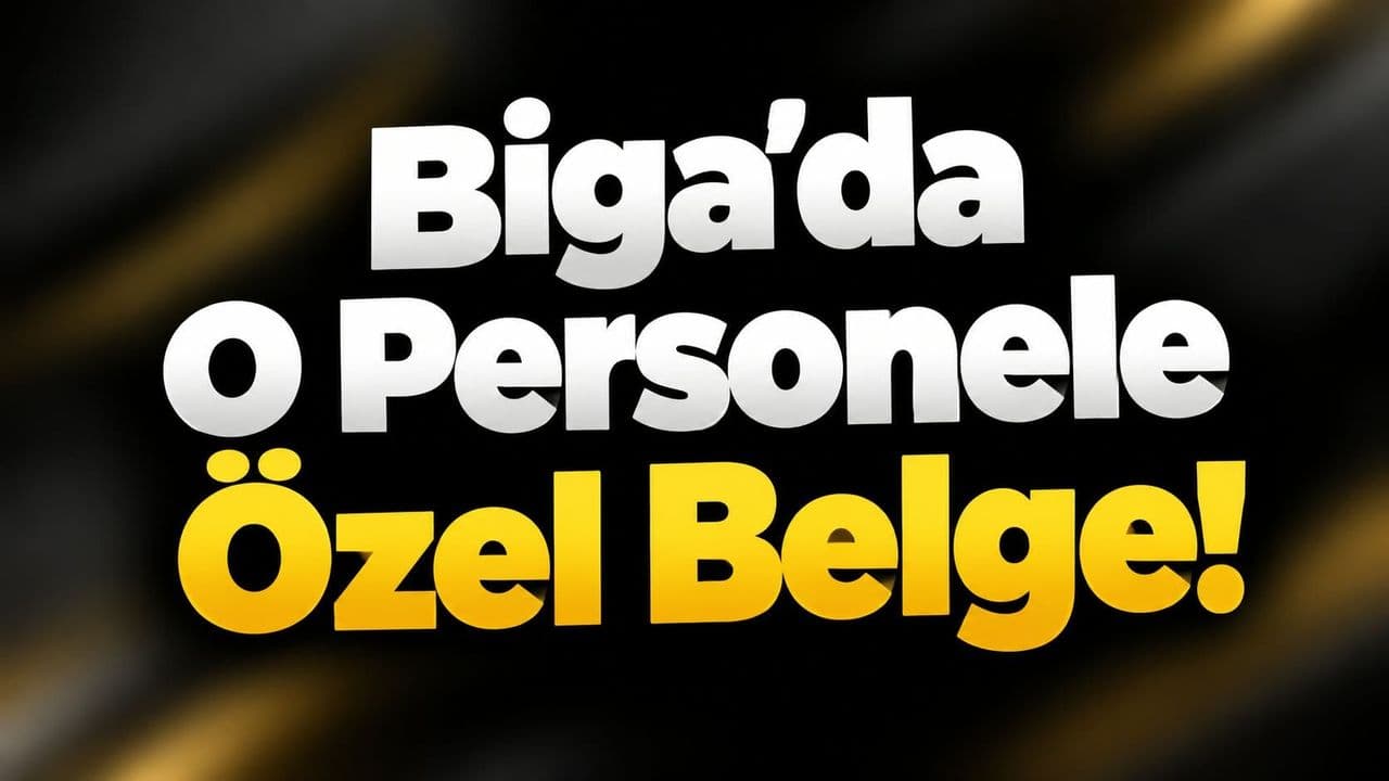 Biga İlçe Müftülüğü’nden Din Görevlilerine Başarı Belgeleri