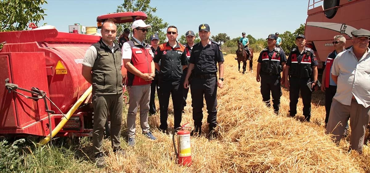 Çanakkale'de Yangın Önleme Denetimleri