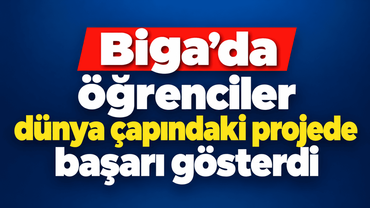 Biga'dan Uluslararası Başarı: Öğrencilerimiz Dünya Çocuk Parlamentosu'nda Seslerini Duyurdu