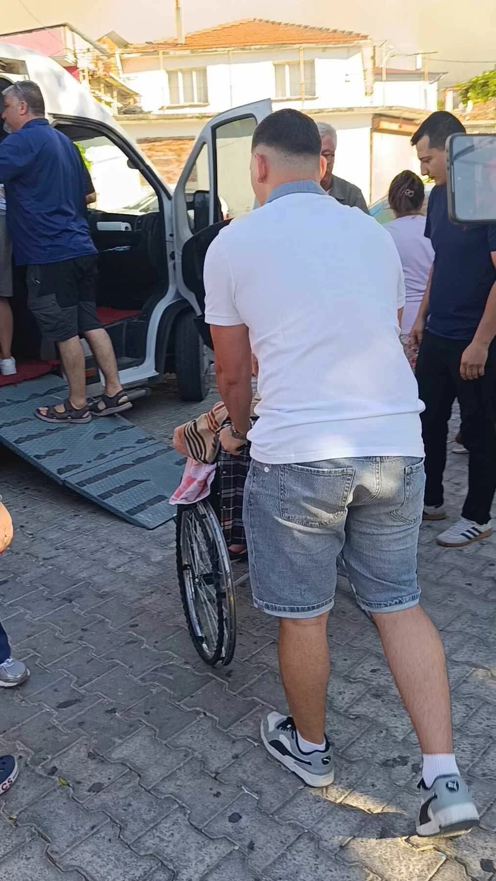 Koruhan Yaşlı Bakımevi Sakinleri Orman Yangınları Nedeniyle Taşındı