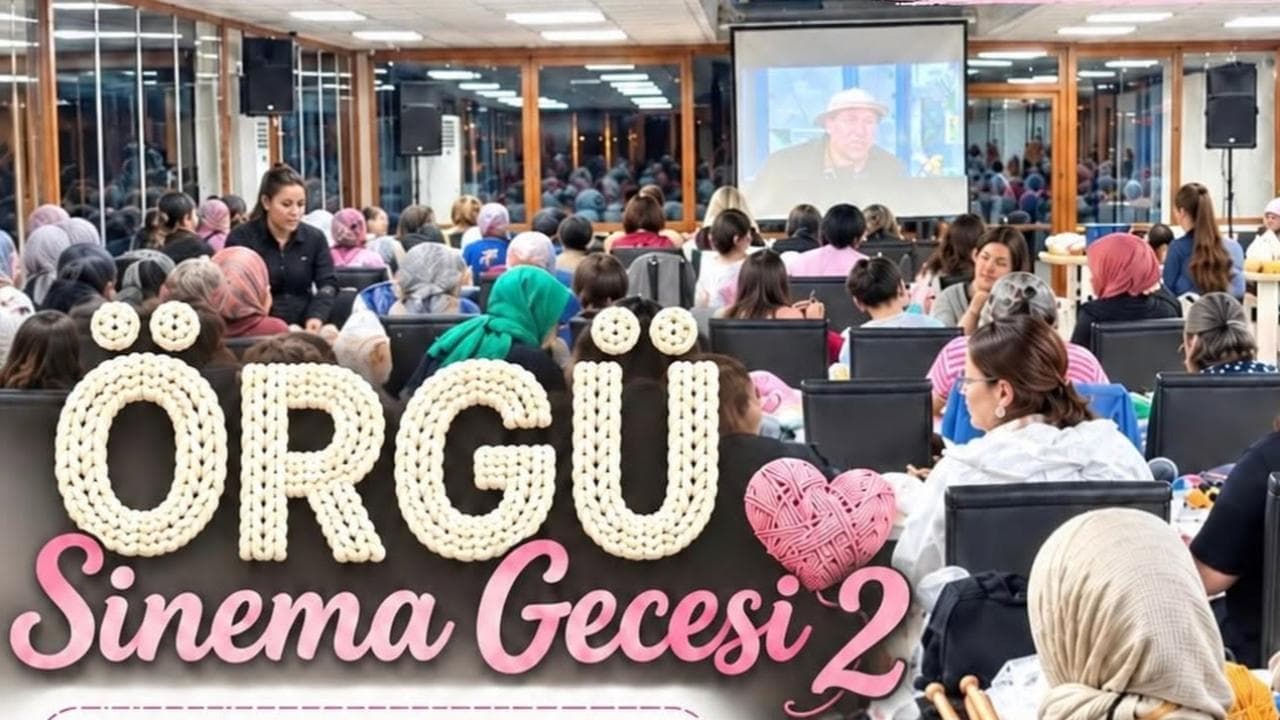 Lapsekili kadınlar bu organizasyonda buluşuyor: Örgü Sinema Gecesi 2 için başvurular başlangıç yaptı
