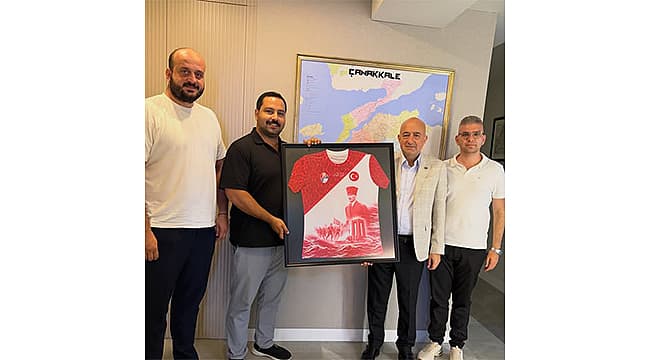 ÇanakkaleSpor’un 60. Yıl Forması ve Tesisleşme Çalışmalarına Destek: Ayhan Gider’e Teşekkür