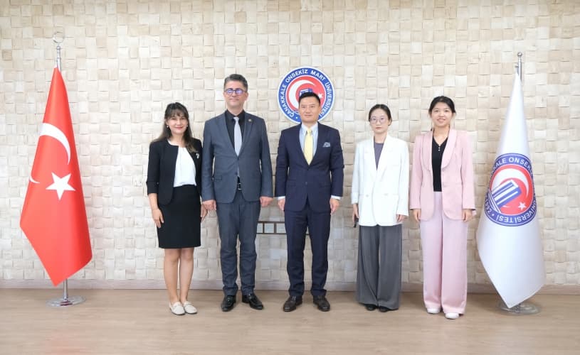 Çin Halk Cumhuriyeti İstanbul Başkonsolosluğu Heyetinden Rektör Erenoğlu’na Ziyaret