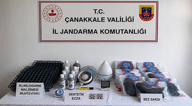 ÇANAKKALE'DE NARKOTİK OPERASYONU