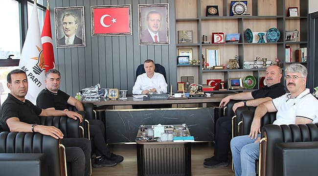 DSİ 25. Bölge Müdürü Olcay Çubukcu, AK Parti Çanakkale İl Başkanlığı'nı Ziyaret Etti