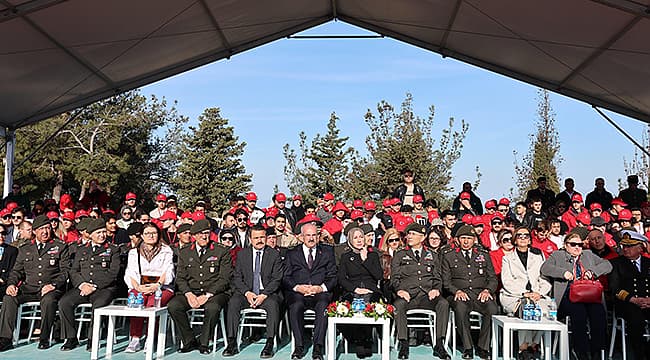 57. Piyade Alayı Sancak Devir Teslim Töreni Conkbayırı'nda Gerçekleştirildi