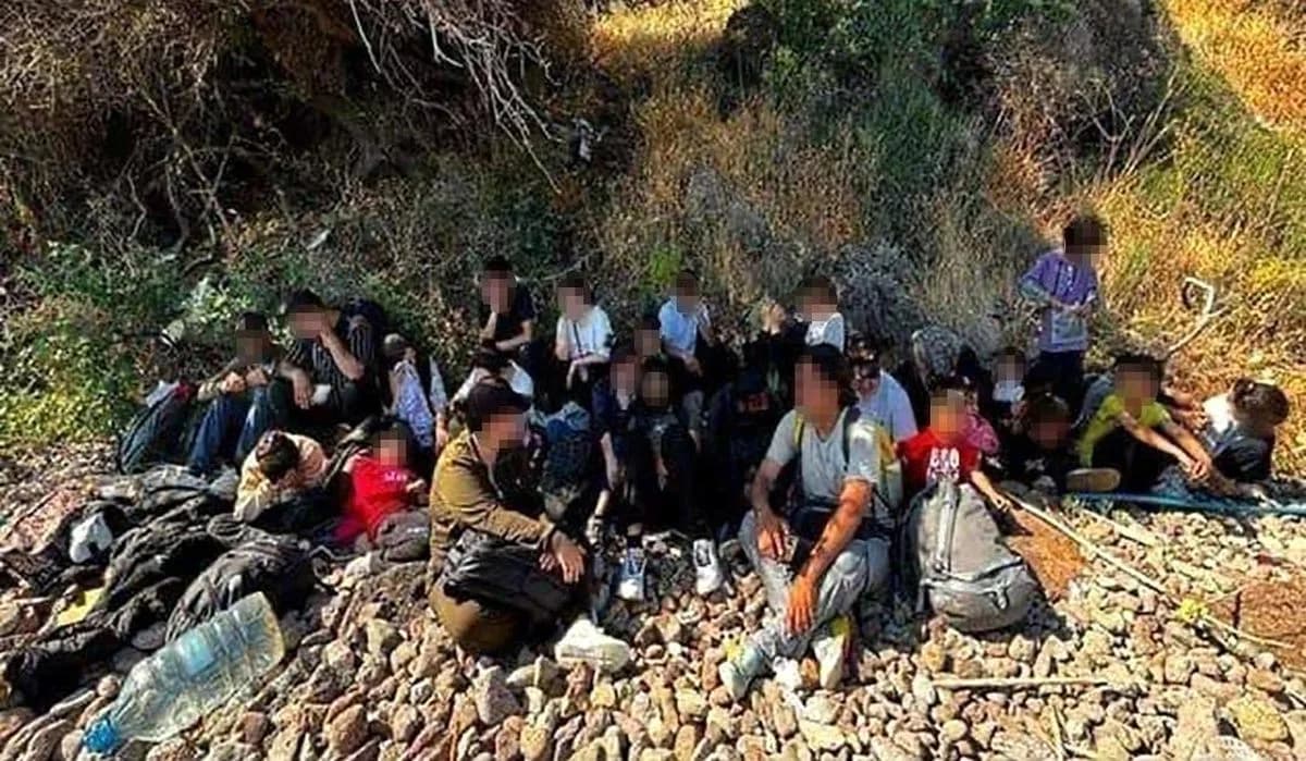 Çanakkale'de Kaçak Göçmen Operasyonu