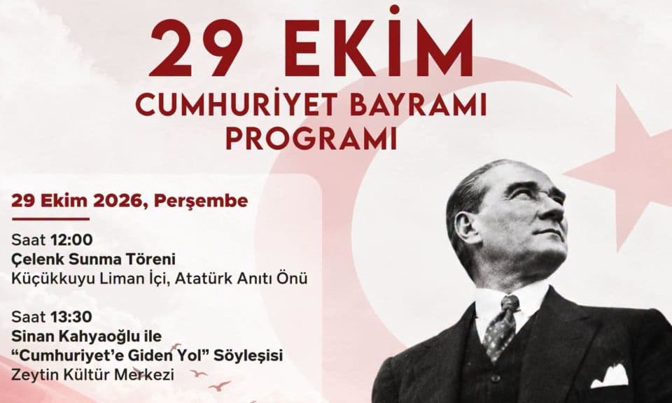 Küçükkuyu’da 29 Ekim Cumhuriyet Bayramı Kutlamaları Programı Açıklandı