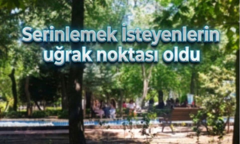 Halk Bahçesi, Çanakkale’de Yazın Serin Kaçış Noktası Oldu