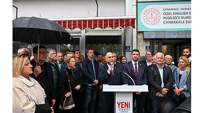 İbrahim Can Ergun Yeni Parti Çanakkale İl Başkanlığı Adaylığını Açıkladı