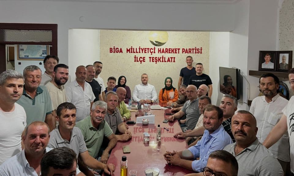 MHP Biga İlçe Teşkilatı'nda yeni dönem yönetim kadrosu belirlendi