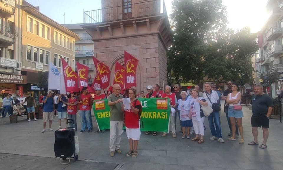Çanakkale Emek, Barış ve Demokrasi Güçleri “Maden işçilerinin hakları, alın teridir; gasp edilemez”