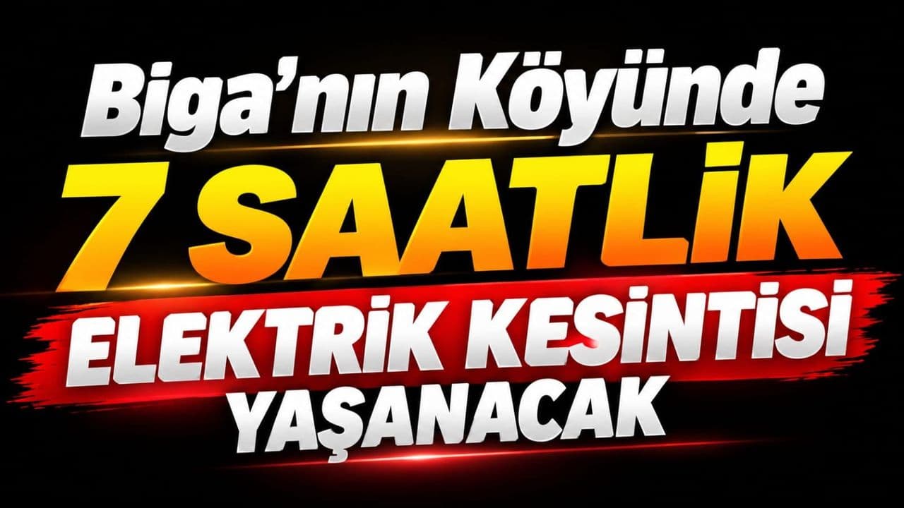 Hoşoba Köyü’nde 7 Saatlik Planlı Elektrik Kesintisi