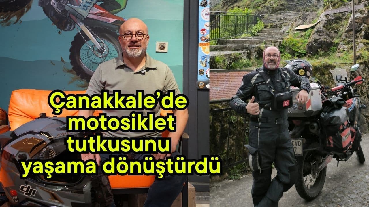 Çanakkale'den Dünya Yollarına Uzanan Motosiklet Efsanesi: Faruk İnceyaprak'ın Tutku Dolu Hikayesi