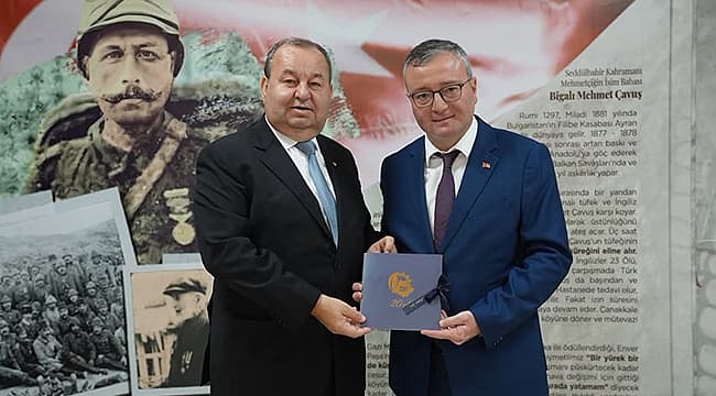 Biga Fuarı İçin Şadan Doğan, Alper Şen'i Davet Ediyor