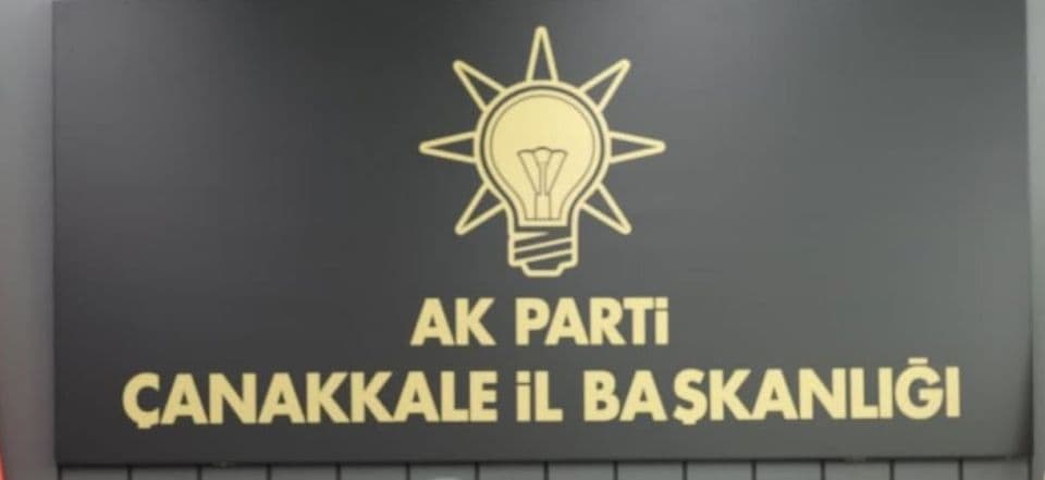 AK Parti Çanakkale İl Başkanlığı’ndan arbede bilgilendirmesi