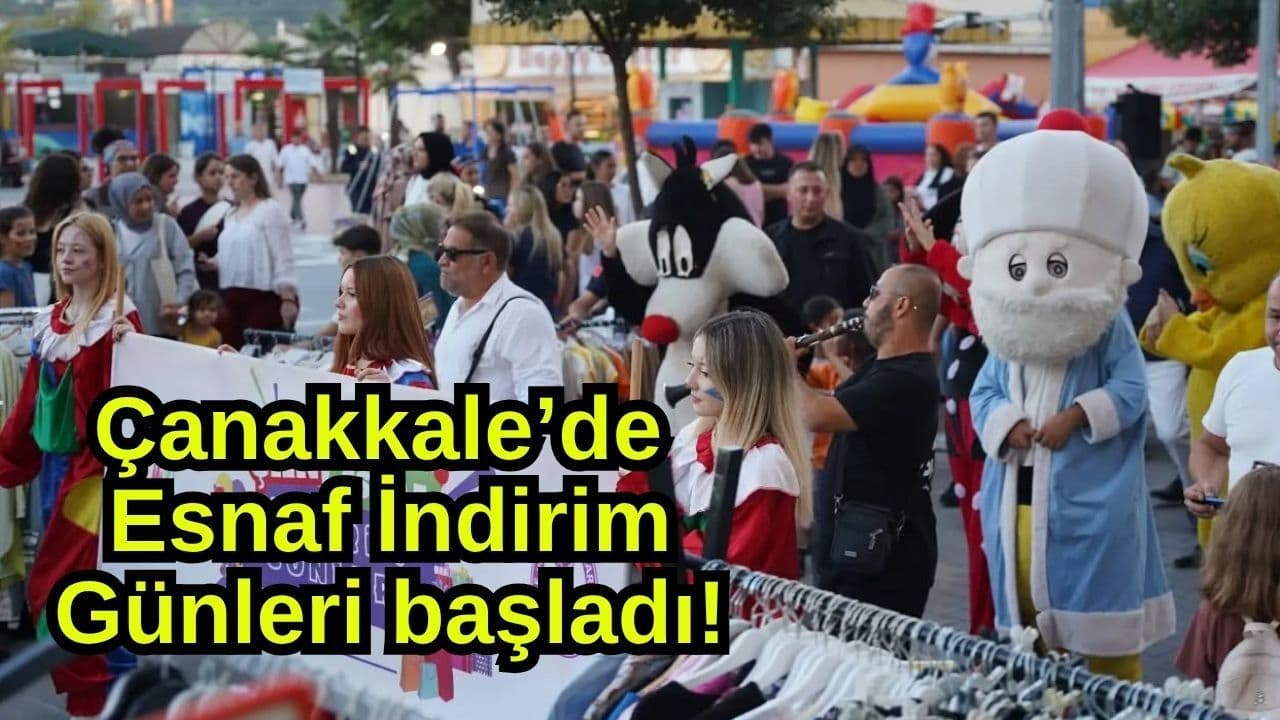 Esnaf İndirim Günleri başlangıç yaptı Çanakkale’de
