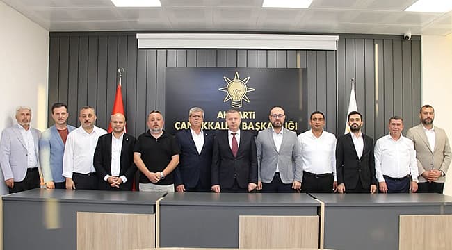 AK PARTİ TEŞKİLATLARI ÇANAKKALE'DE BİR ARAYA GELDİ