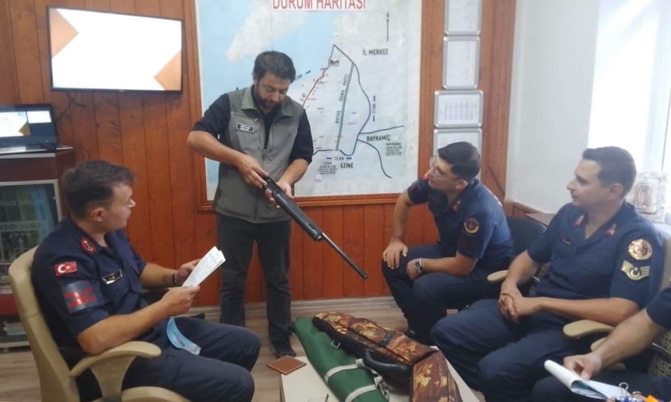 Çanakkale DKMP'den Jandarma Mensuplarına Doğa Koruma Kanunları Hakkında Bilgilendirme