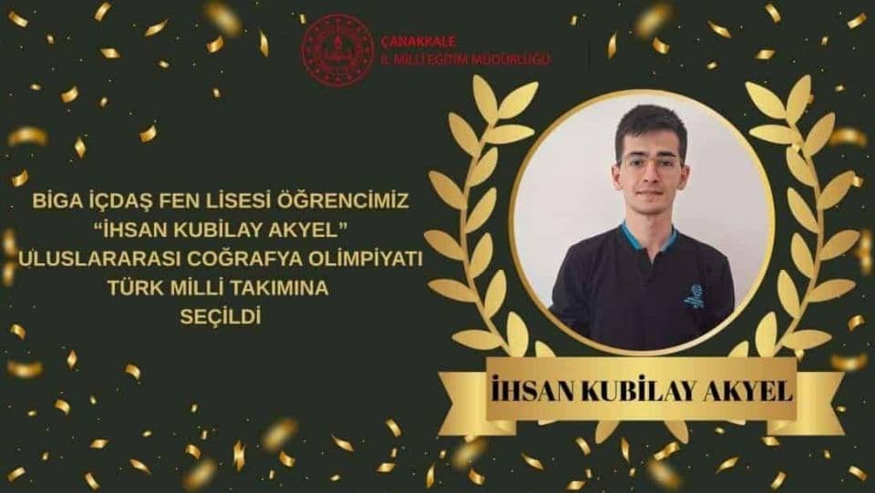 Çanakkale'nin Gururu: İhsan Kubilay Akyel Türkiye Milli Takımı'nda