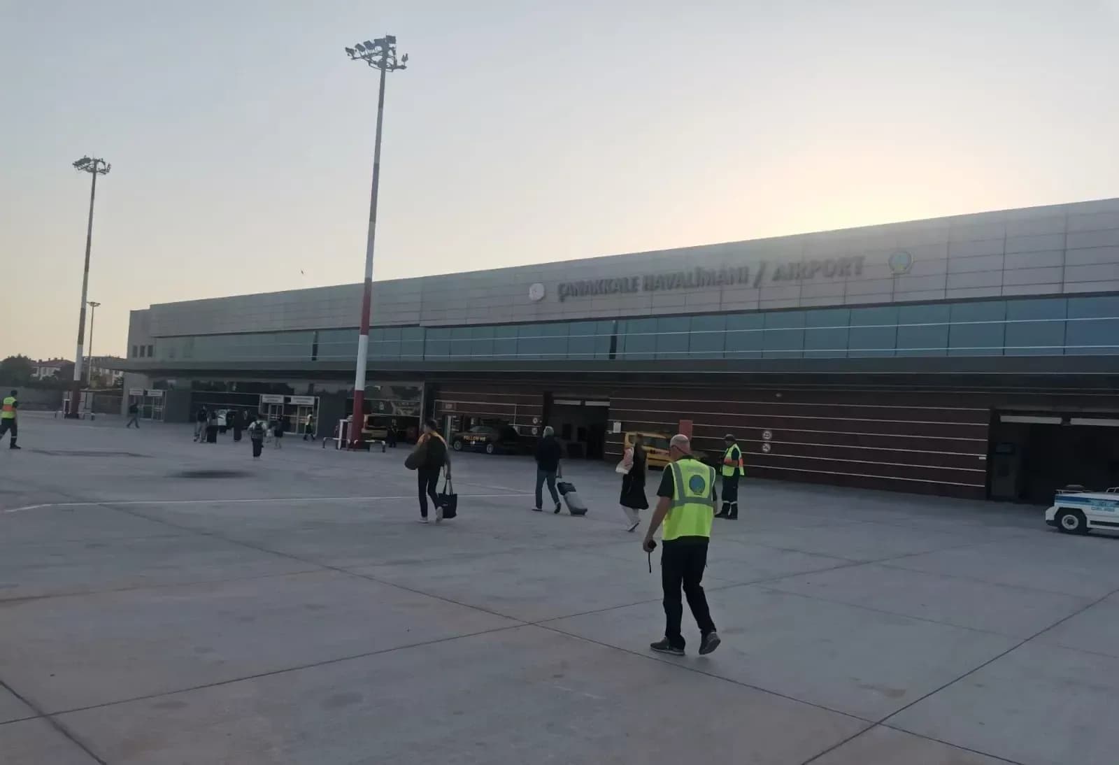 Çanakkale Havalimanı'nda Acil İniş