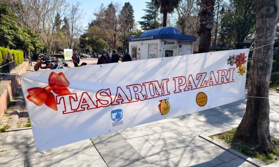 Çanakkale Halk Bahçesinde 5-6 Eylül Sanat ve Tasarım Pazarı Açılıyor