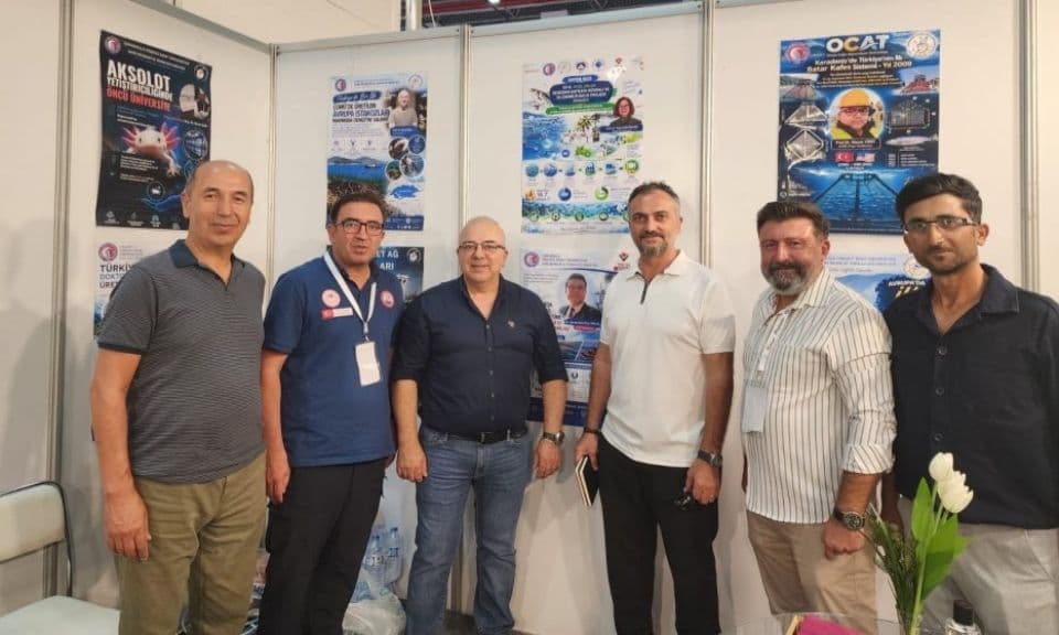 ÇOMÜ’nün DENGİZ çalışması FutureFish Eurasia Fuarı’nda sektörle görüştü