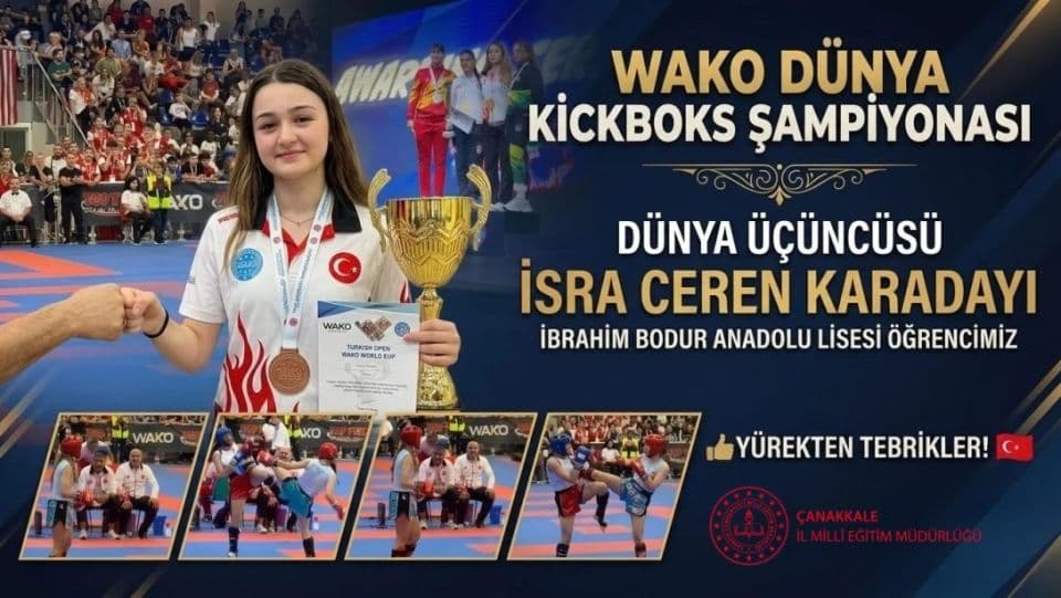 Gururlandıran Başarıya Bir Tebrik de Milli Eğitimden