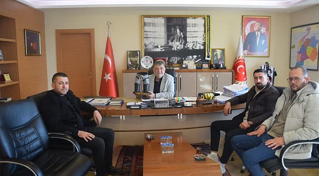 İl Genel Meclis Başkanı Halil Ertuğrul'u İş Dünyası Temsilcileri Ziyaret Etti
